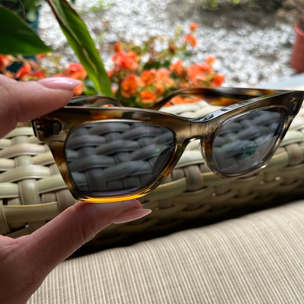 Celine Paris- Cat-eye Blonde Havana/Brown Authentic Sunglasses.